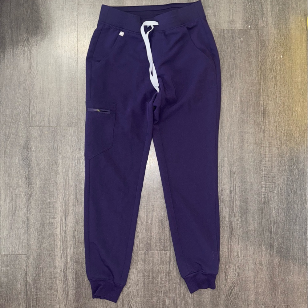 Women’s Purple Jogger Scrub Pants
